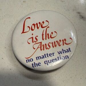 Love is the Answer Button